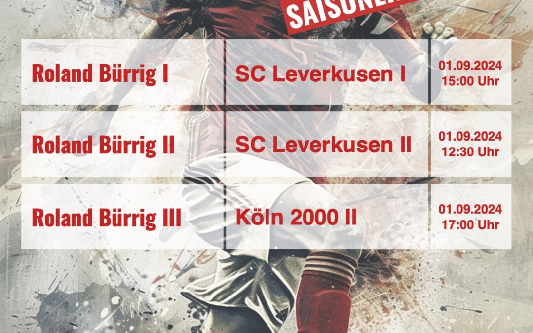 Saisoneröffnung der Herrenteams